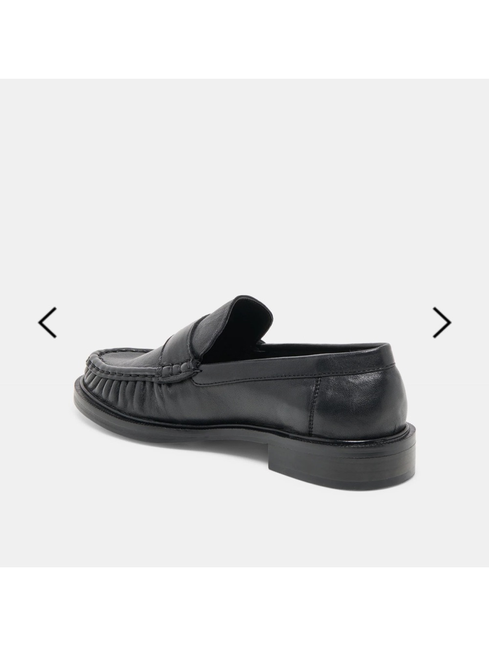 NWT Dolce Vita Bodi Loafers in Black Leather - Picture 7 of 11